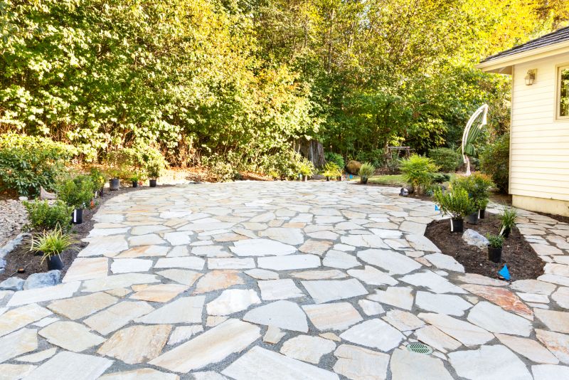 Outdoor Stone Patio